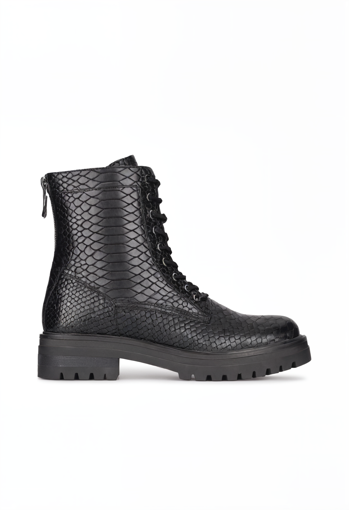 Bottes à Lacets Python pour Femmes - Élégance et Confort au Quotidien