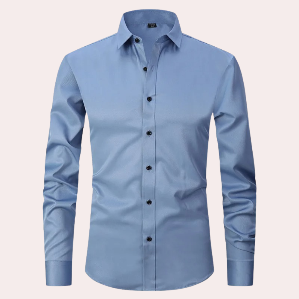 Chemise Stretch Classique pour Hommes - Confort et Style Polyvalent en Été
