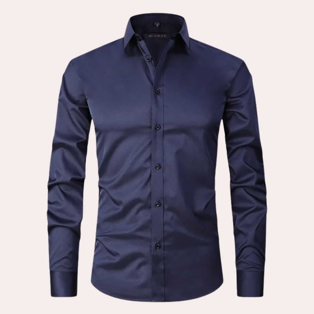 Chemise Stretch Classique pour Hommes - Confort et Style Polyvalent en Été