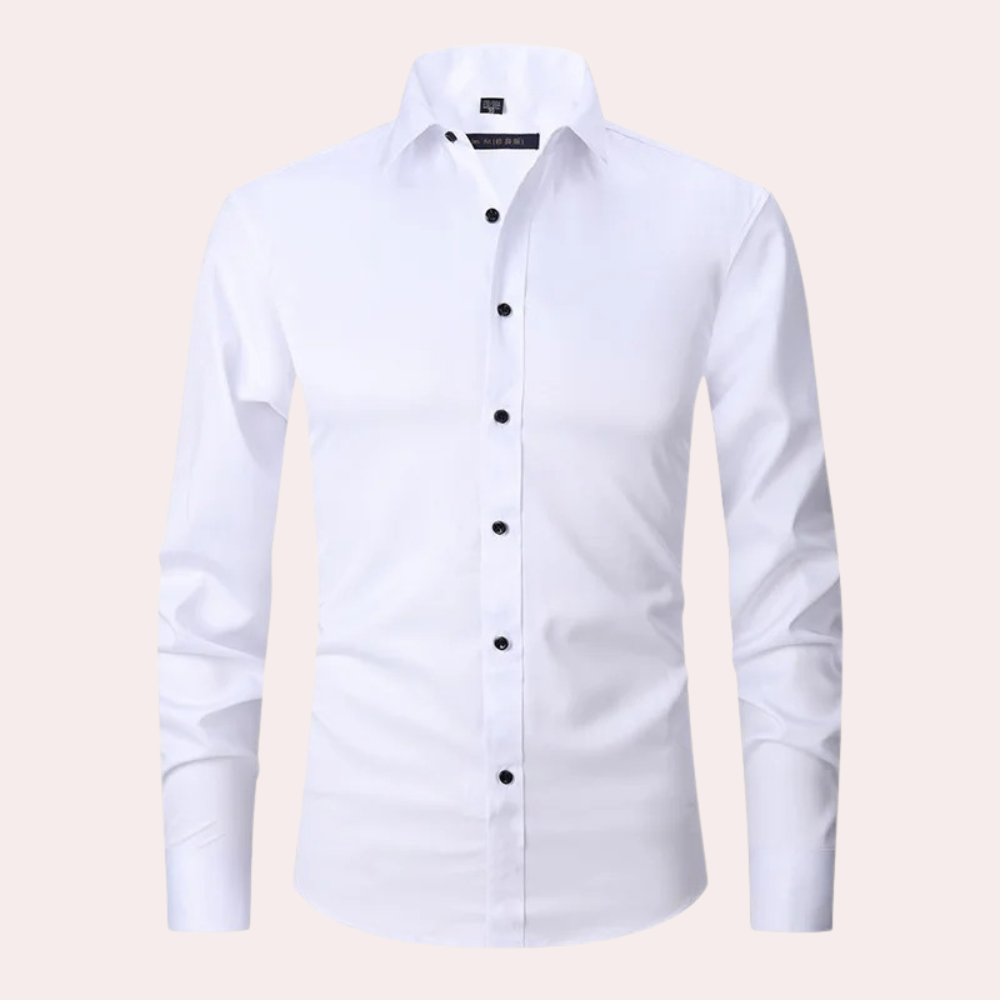 Chemise Stretch Classique pour Hommes - Confort et Style Polyvalent en Été