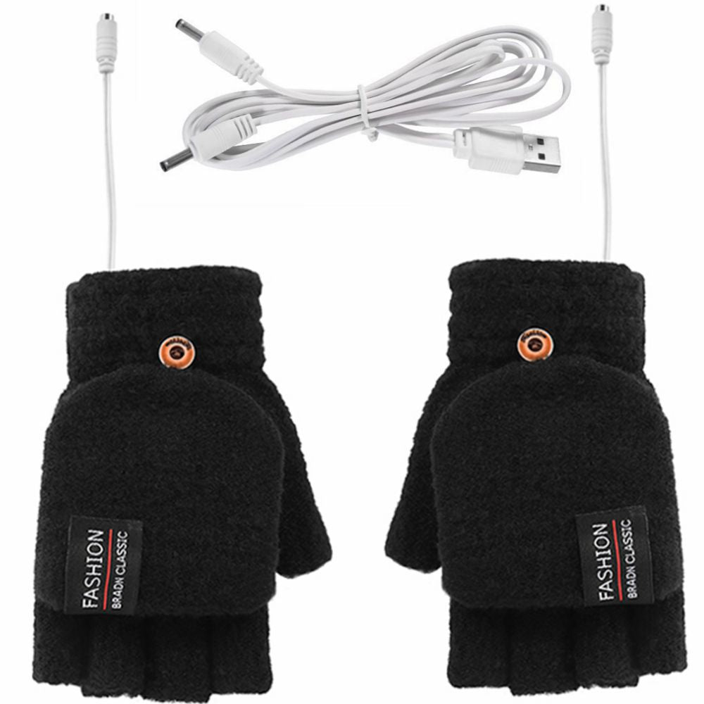 Gants Chauffants Électriques pour Femmes - Doux, Réglables et Polyvalents