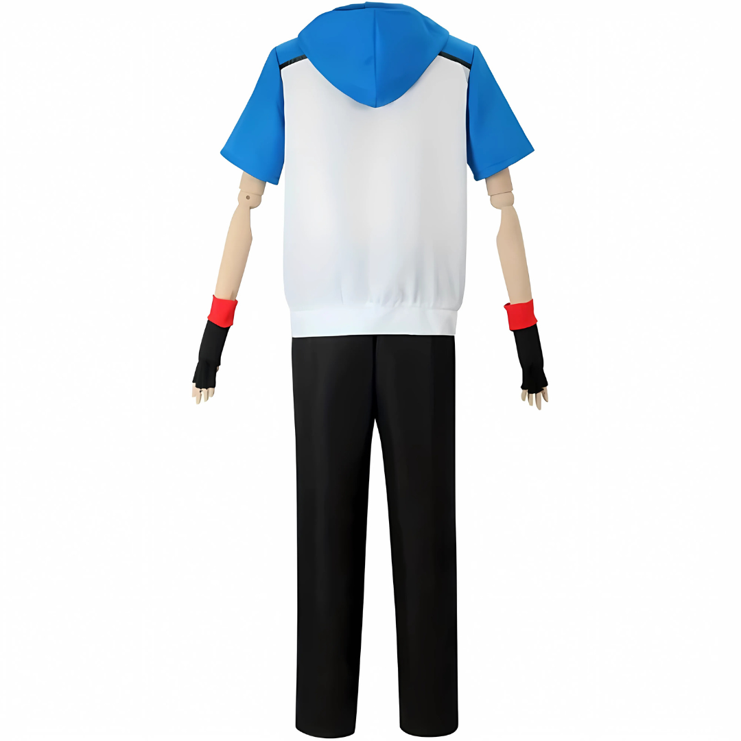 Costume d'Halloween Anime Unisexe - Ensemble Complet avec Chapeau et Gants