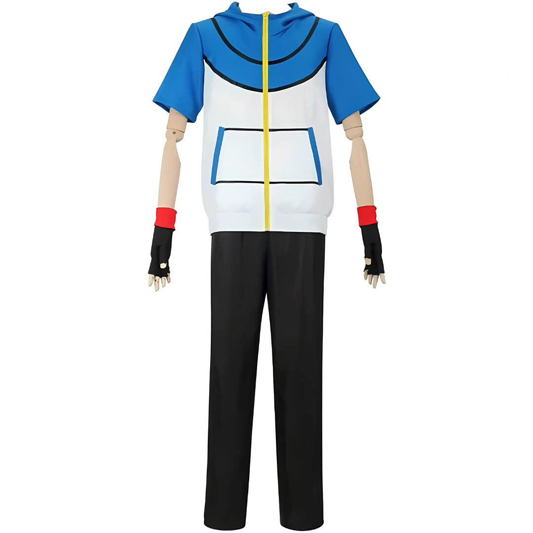 Costume d'Halloween Anime Unisexe - Ensemble Complet avec Chapeau et Gants