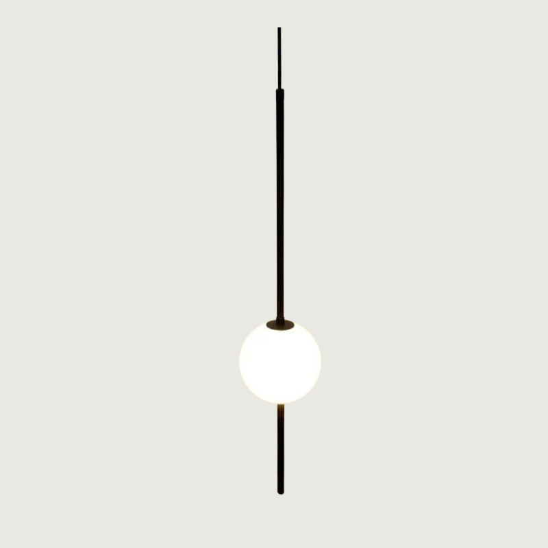 Lampe Suspendue en Bois Naturel - Design Élégant et Longueur Ajustable