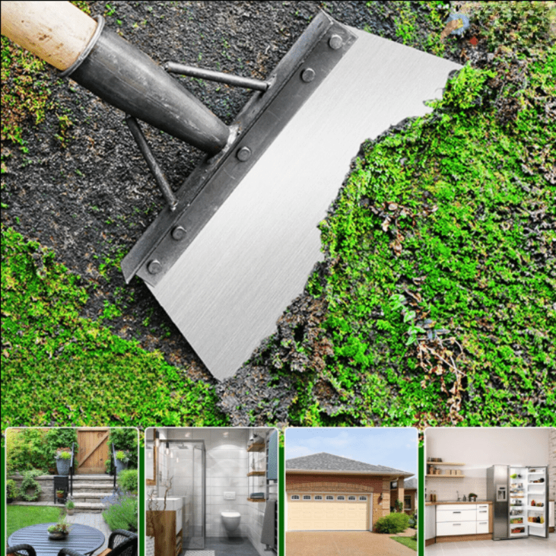 Outil de Grattage pour le Jardin - Léger et Ergonomique pour Nettoyage Facile