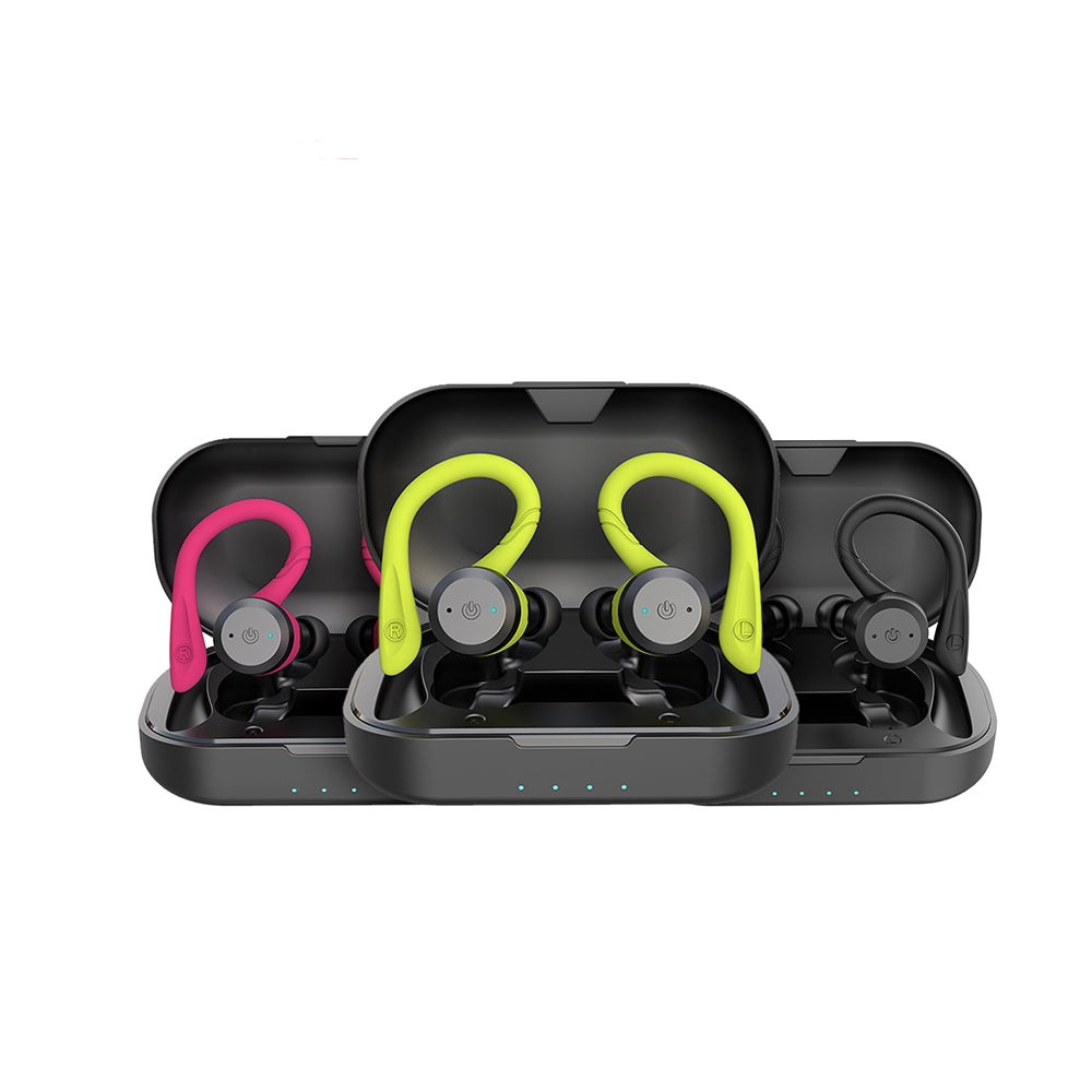 Écouteurs de Sport Bluetooth Étanches - 20 Heures d'Autonomie et Confort Optimal