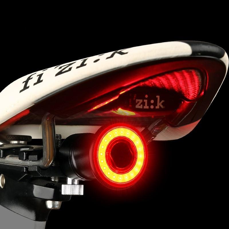 Feu Arrière de Vélo LED - Rechargeable et Haute Visibilité