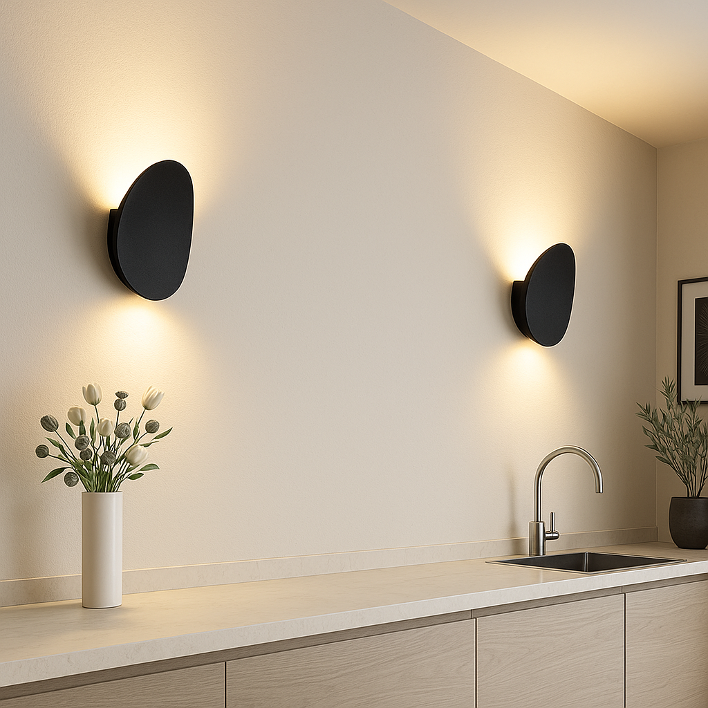 Lampe Murale LED Minimaliste - Pack de 4 pour Intérieurs Contemporains
