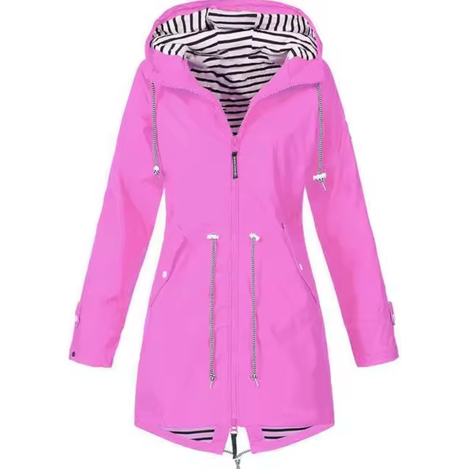 Manteau Imperméable à Capuche - Protection Élégante et Confortable Toute l'Année