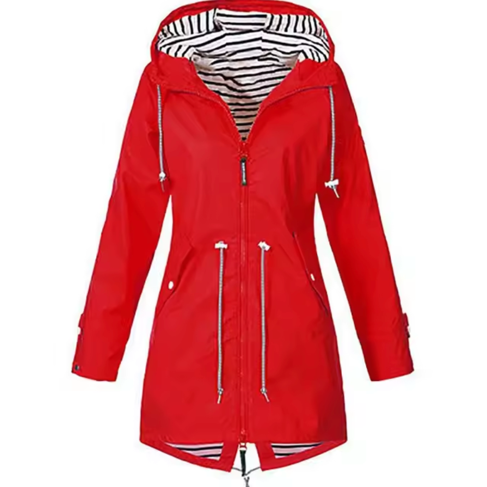Manteau Imperméable à Capuche - Protection Élégante et Confortable Toute l'Année