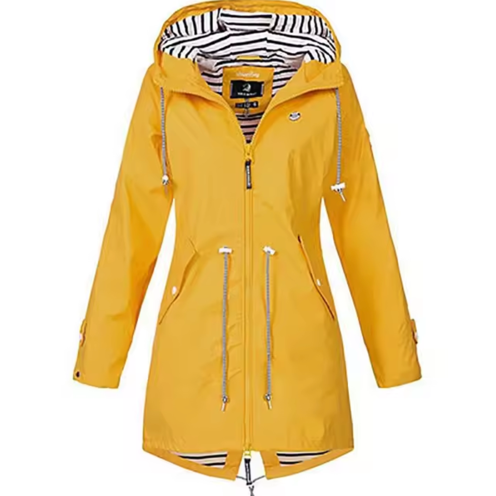 Manteau Imperméable à Capuche - Protection Élégante et Confortable Toute l'Année