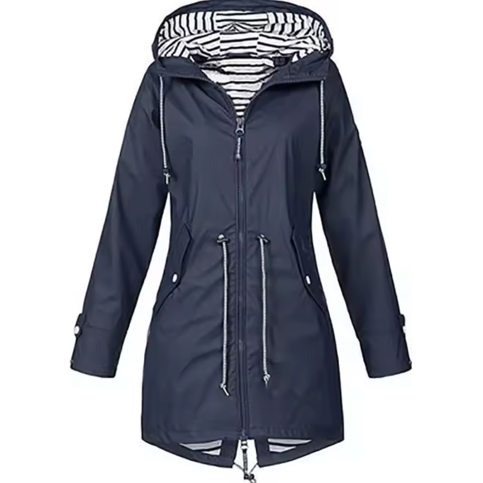 Manteau Imperméable à Capuche - Protection Élégante et Confortable Toute l'Année