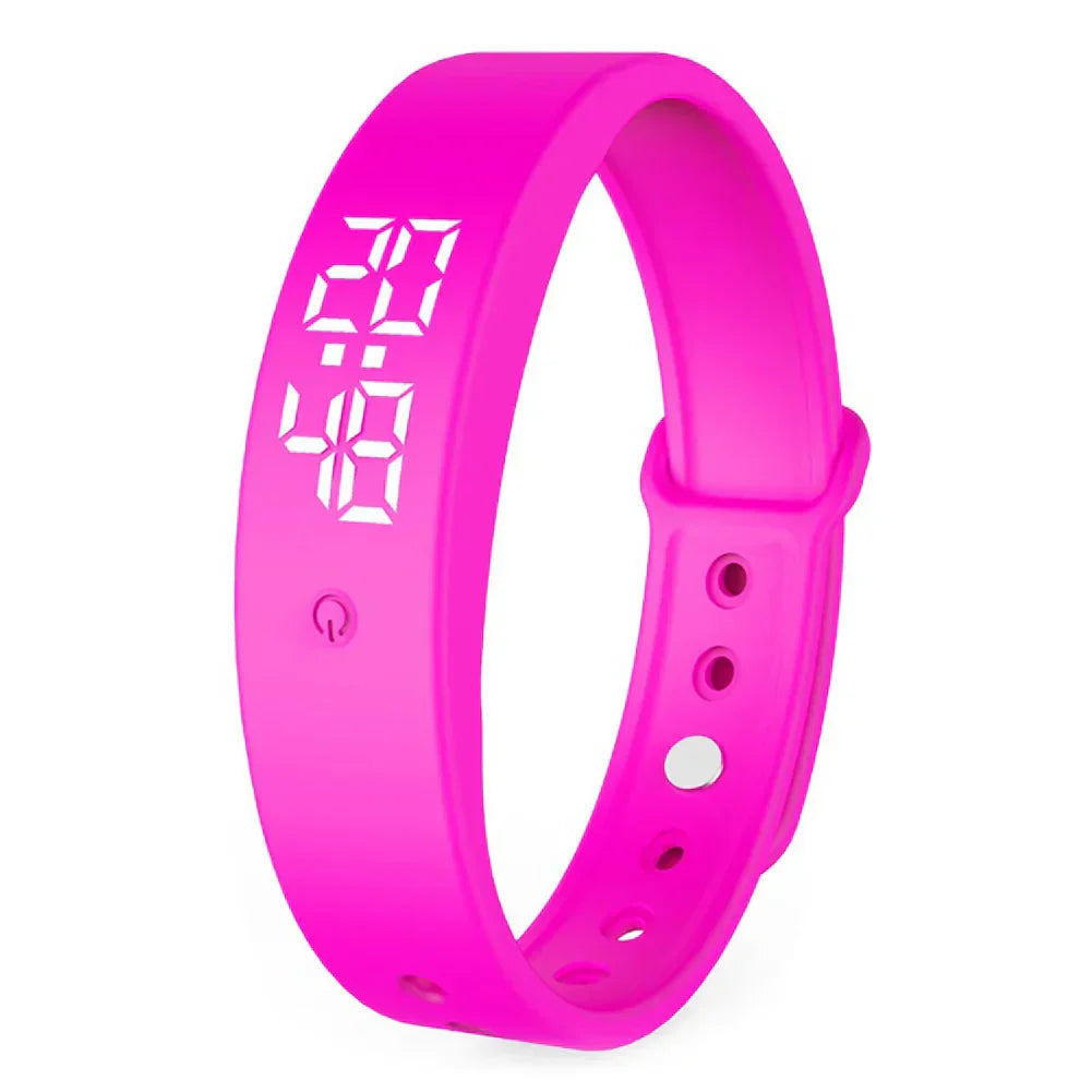 Montre Connectée Étanche pour Santé - Surveillance Température et Alertes Vibrantes