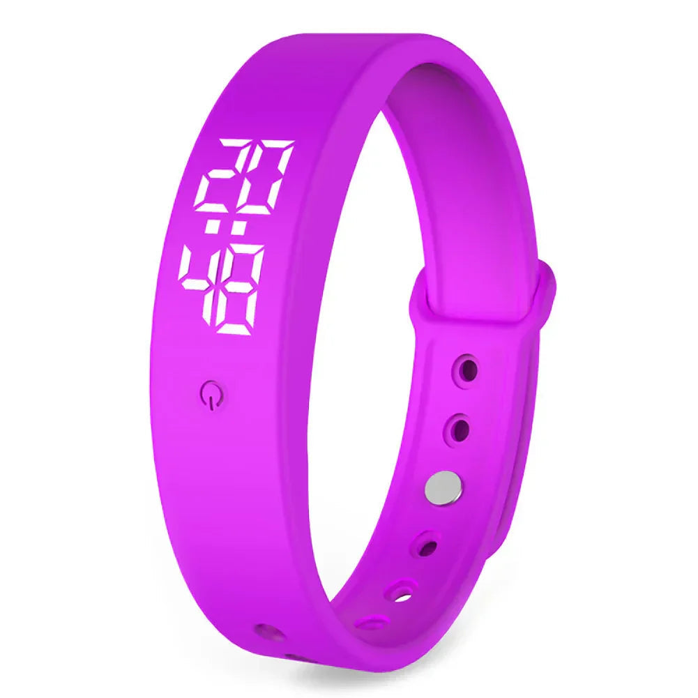 Montre Connectée Étanche pour Santé - Surveillance Température et Alertes Vibrantes