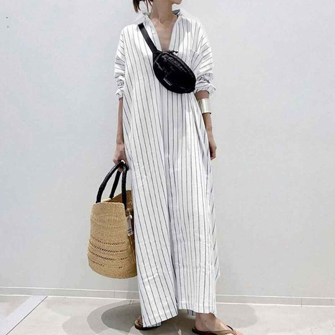 Robe A-Ligne Décontractée pour Femmes - Style Flatteur et Confort Optimal