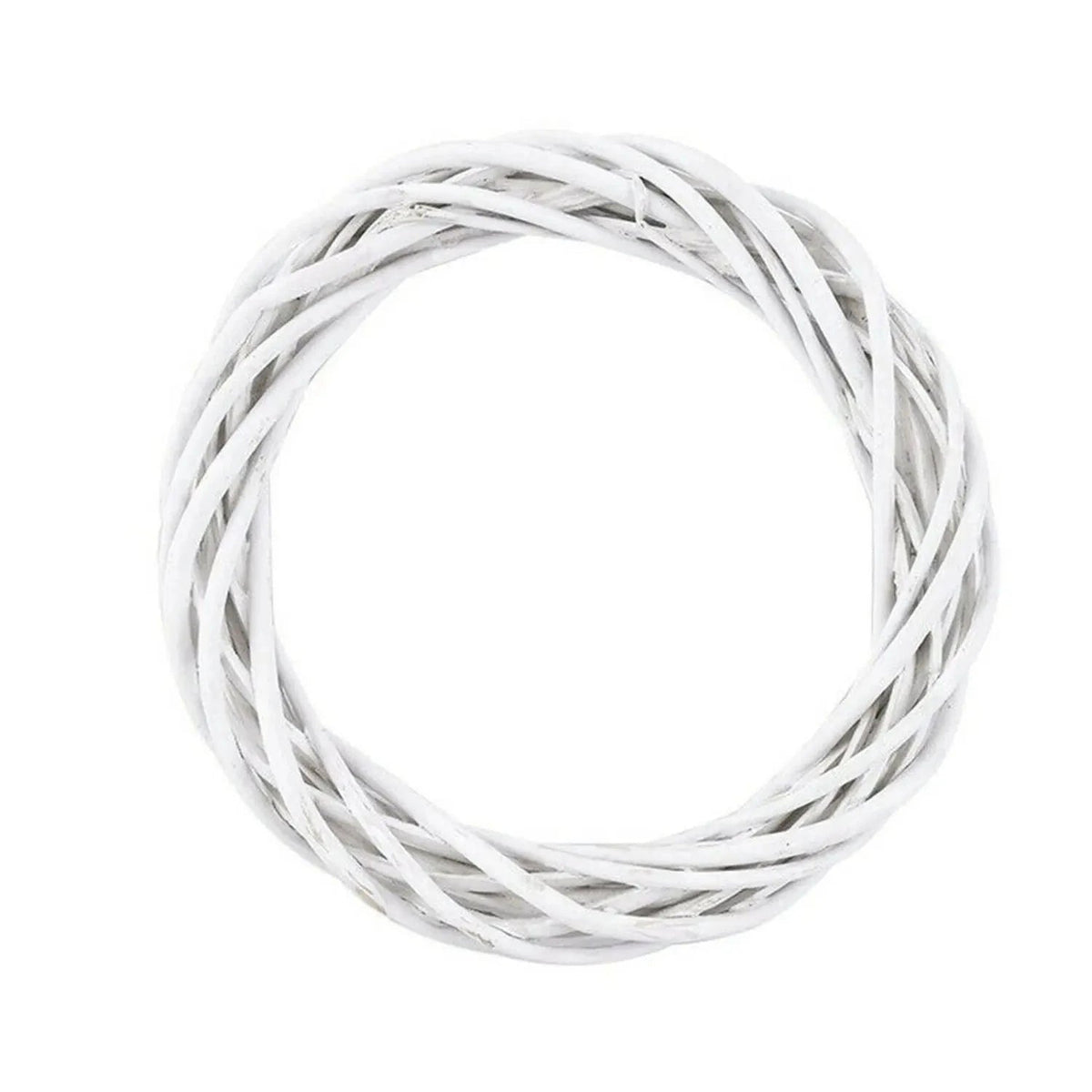 Couronne de Noël en Rotin - Décoration Élégante et Polyvalente