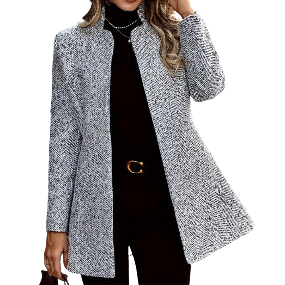 Manteau Long Femme Élégant - Chaud et Polyvalent pour l'Hiver
