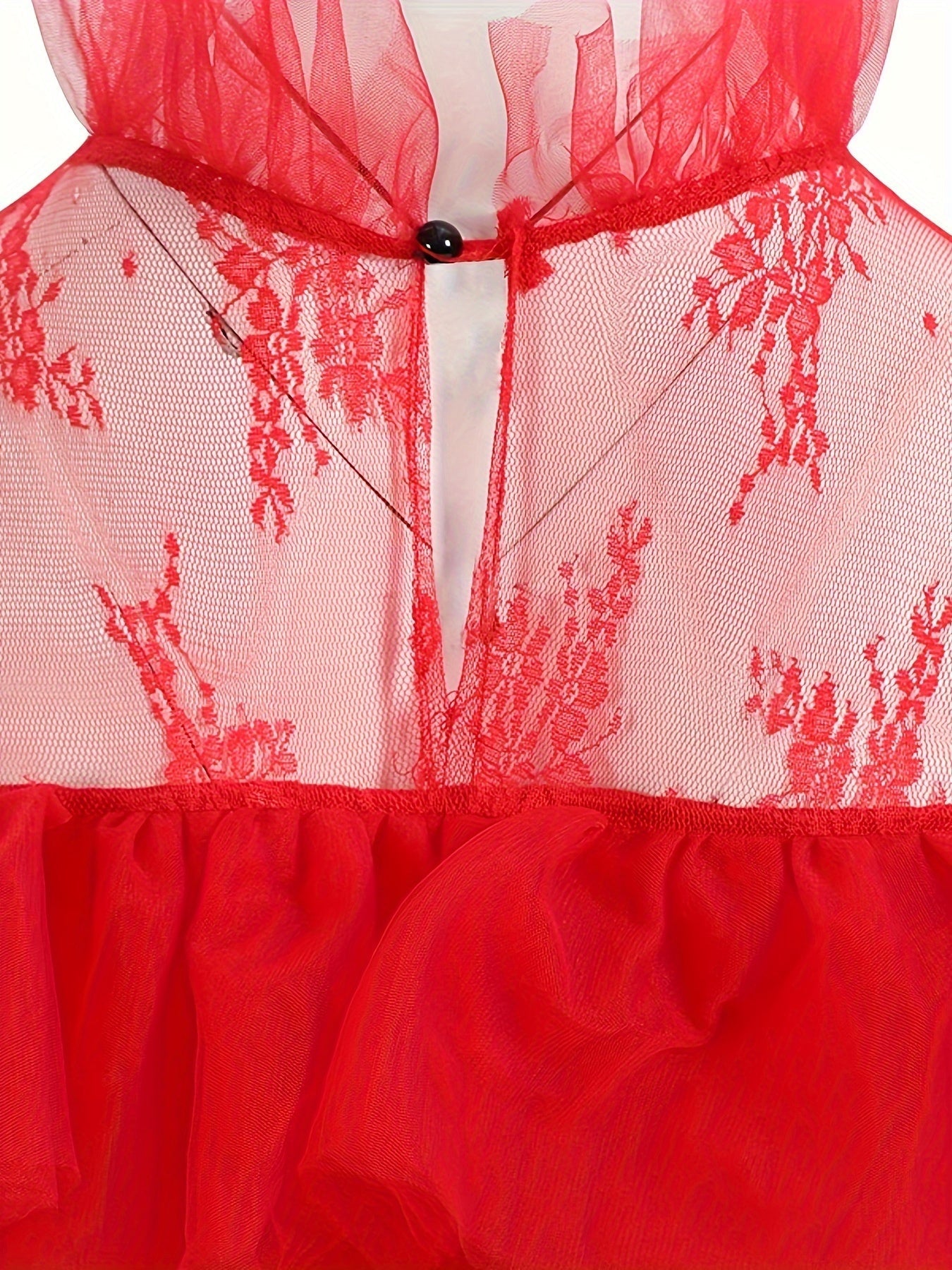 Robe Gothique Halloween Femme - Élégance et Détails en Dentelle