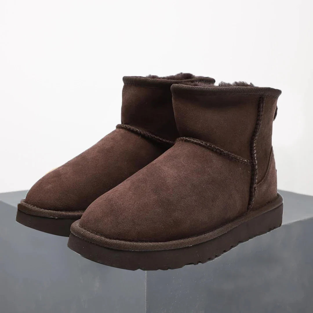 Bottes à Plateforme pour Femmes - Élégantes et Confortables avec Doublure en Fourrure
