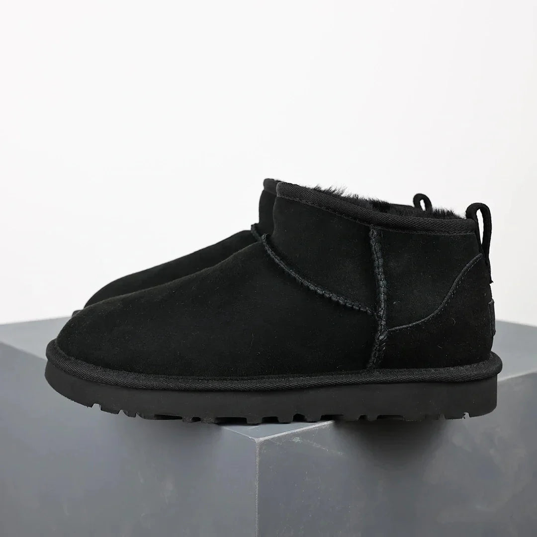 Bottes d'hiver à plateforme pour Femmes - Doublure en Fourrure et Style Chic