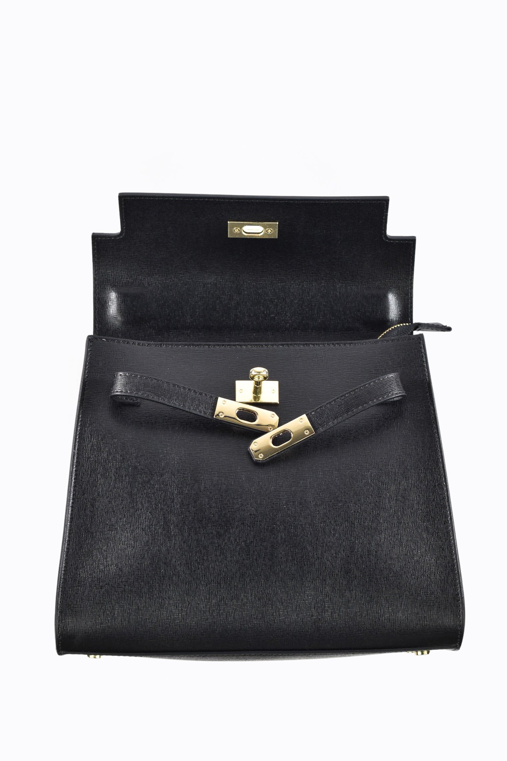Sac à Bandoulière en Cuir Saffiano - Chic et Durable pour le Travail