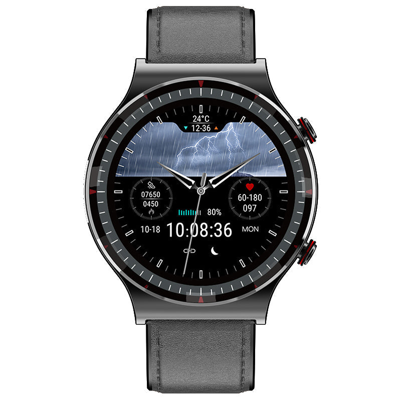 Montre Intelligente EKG PPG - Suivi de Santé et Activité Sportive