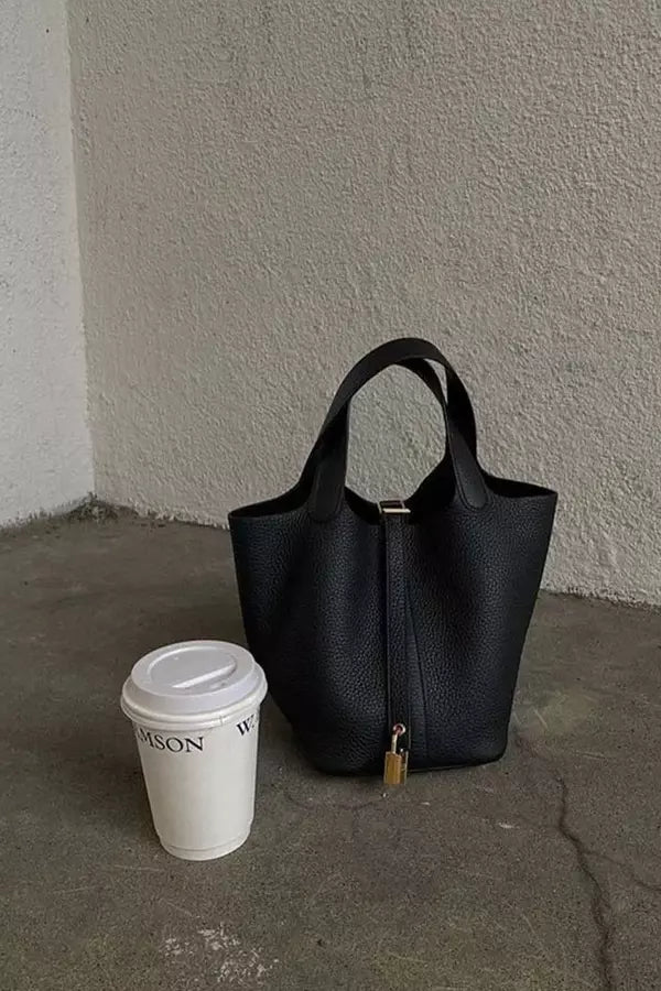 Sac à Main Noir pour Femme - Simili Cuir Élégant et Polyvalent