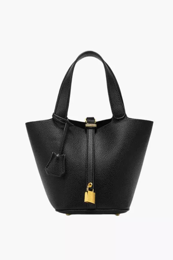 Sac à Main Noir pour Femme - Simili Cuir Élégant et Polyvalent