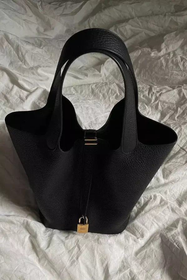 Sac à Main Noir pour Femme - Simili Cuir Élégant et Polyvalent
