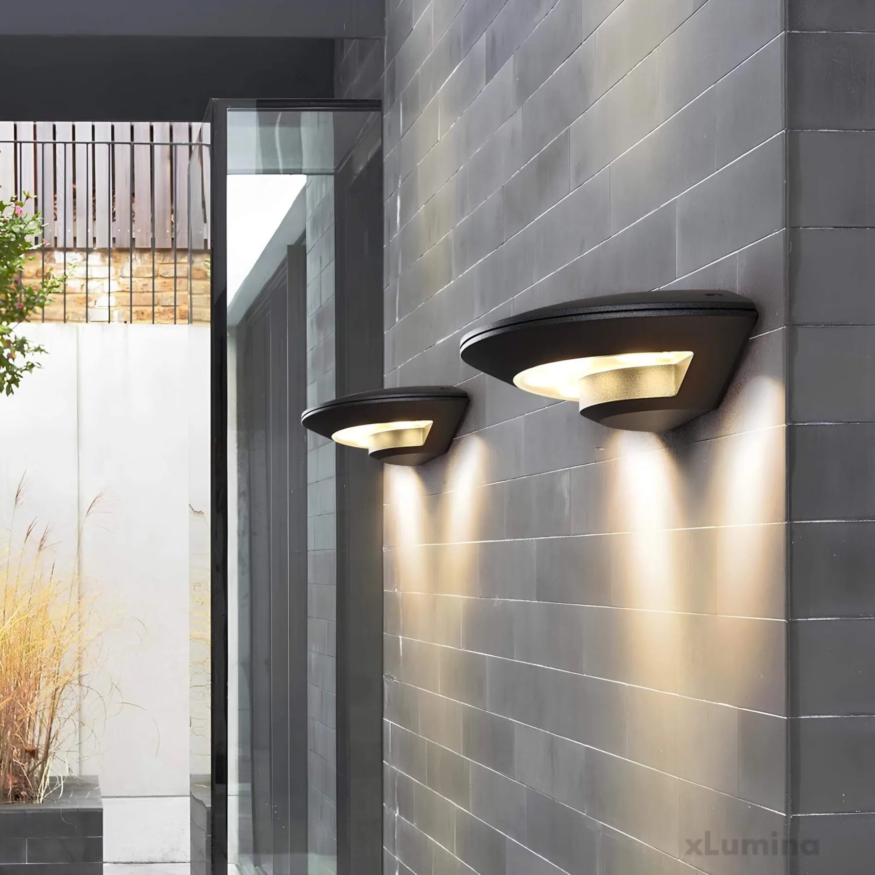 Lampe Murale d'Extérieur Moderne - Éclairage Résistant aux Intempéries pour Jardin