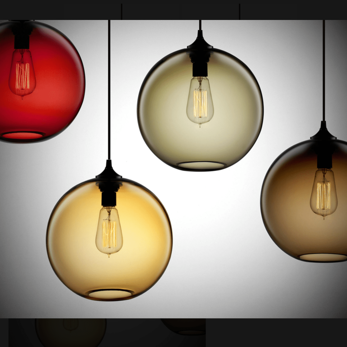 Luminaire Suspendu en Verre - Design Élégant et Minimaliste