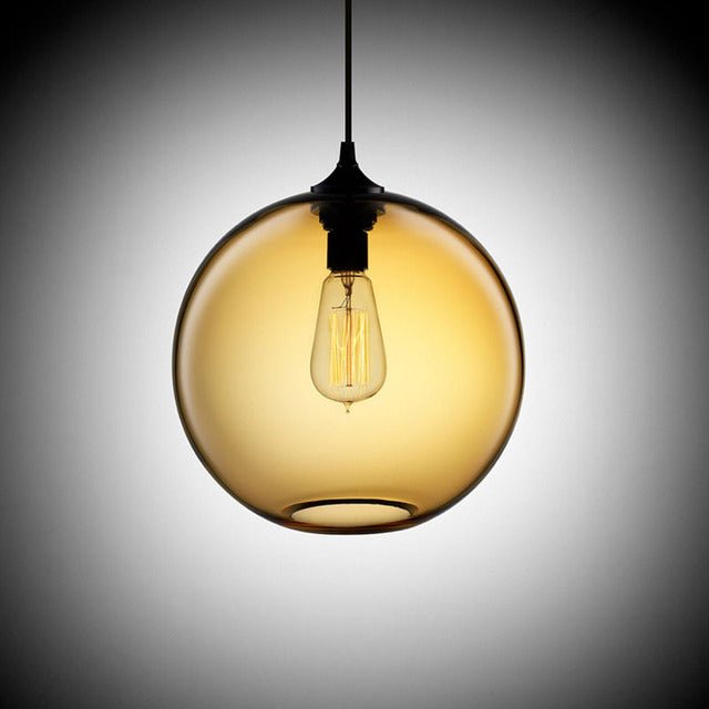 Luminaire Suspendu en Verre - Design Élégant et Minimaliste