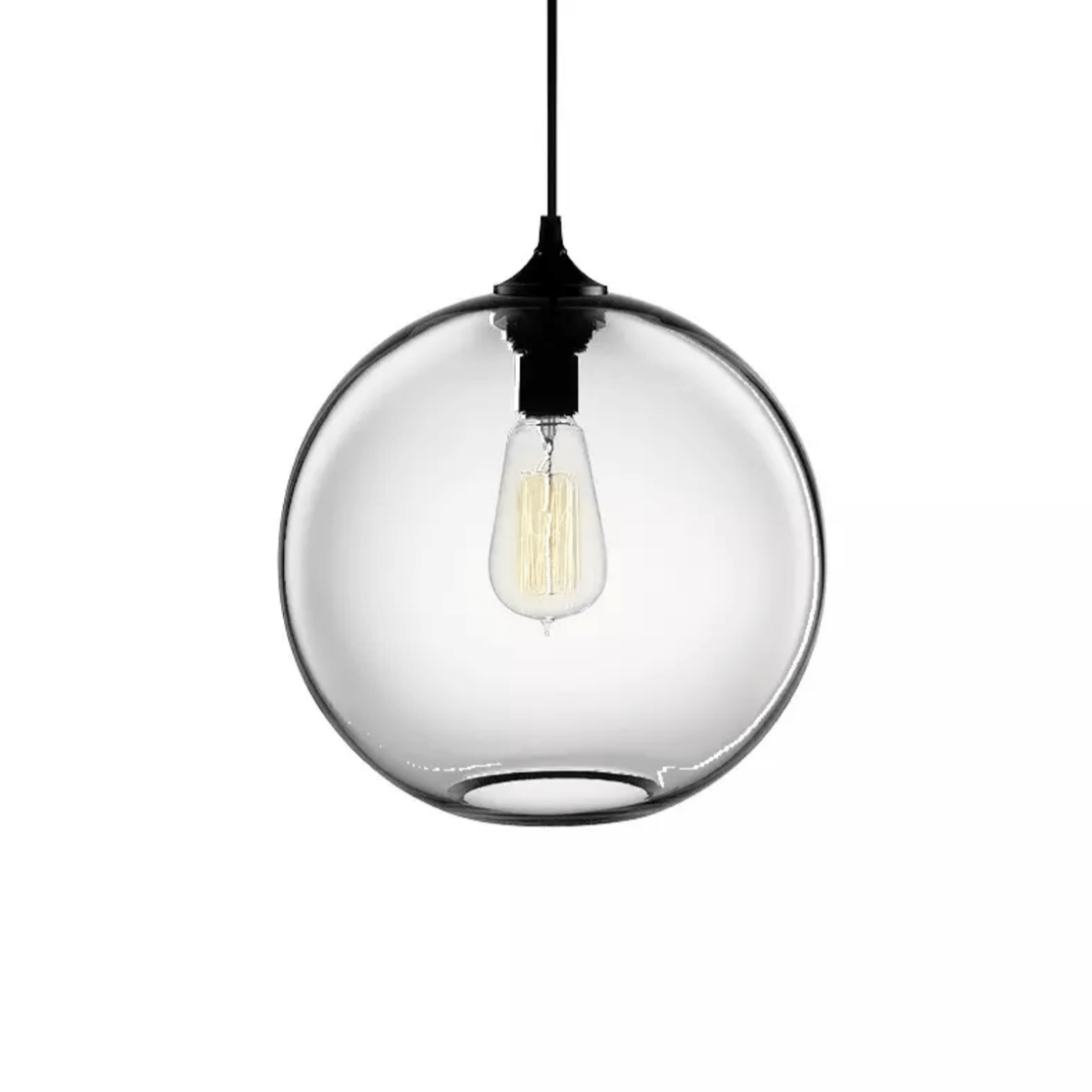 Luminaire Suspendu en Verre - Design Élégant et Minimaliste