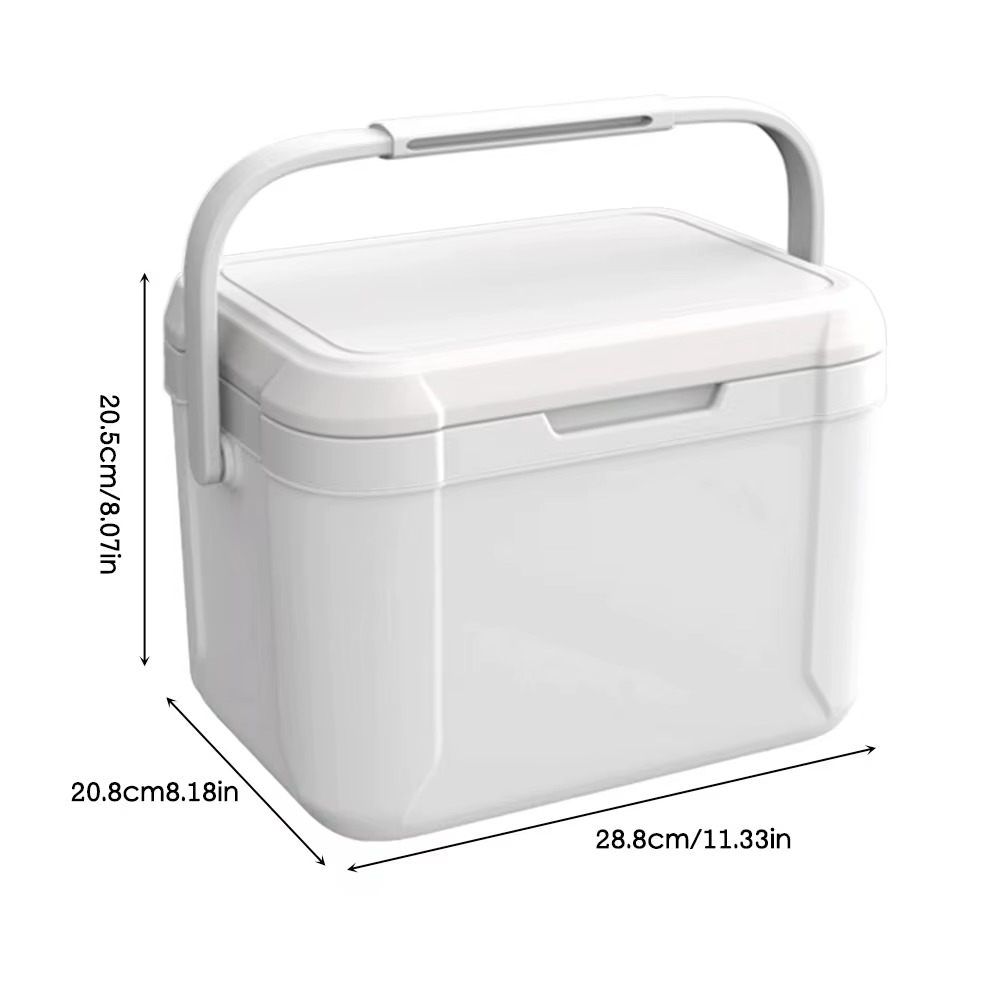 Glacière de Camping Isotherme - Isolation Durable et Capacité de 13 Litres