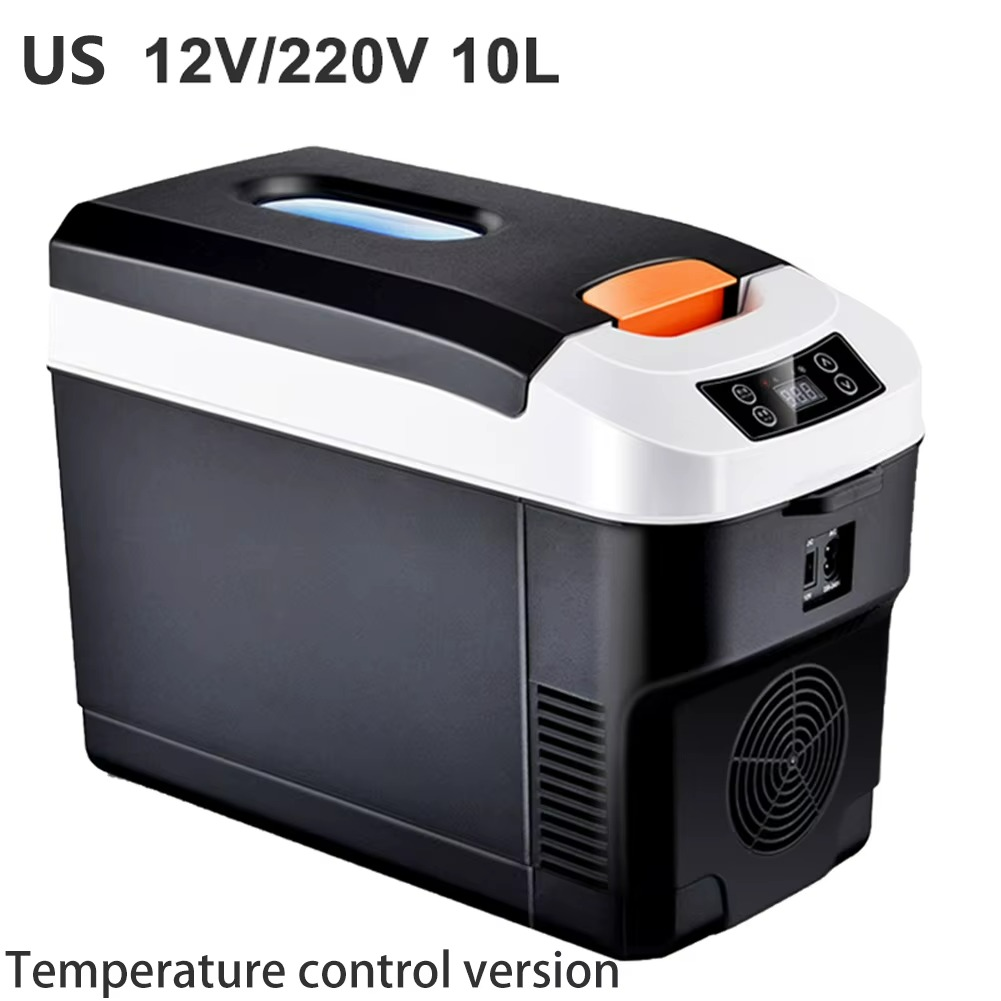 Réfrigérateur Portable Électrique 10L - Double Tension et Design Élégant