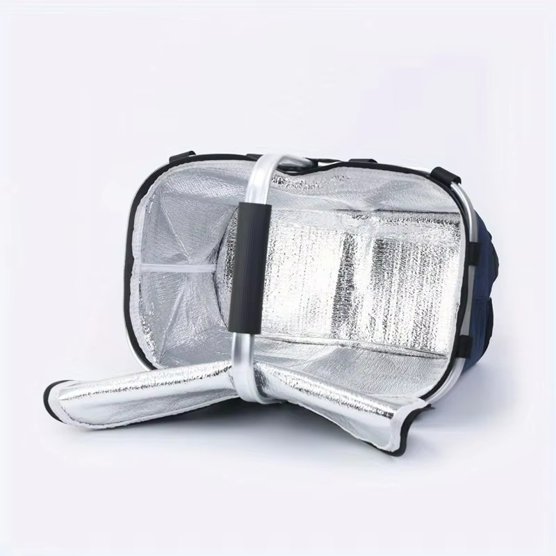 Panier Isotherme Pliable pour Pique-Nique - Élégant et Pratique pour Vos Sorties