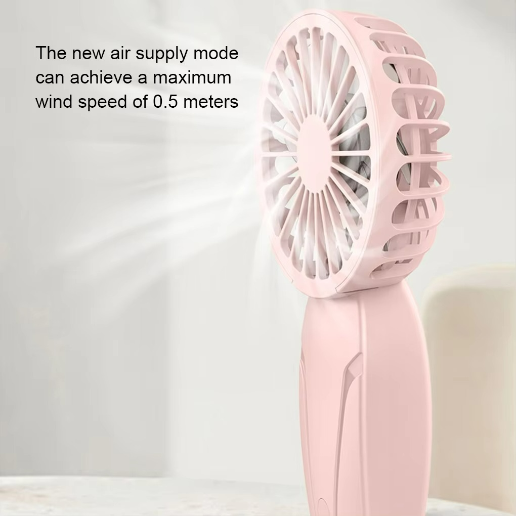 Ventilateur Portable Rechargeable USB - Compact et Silencieux pour Été