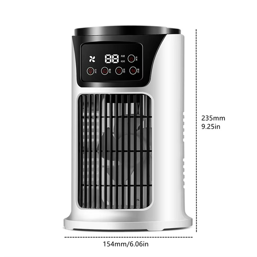 Ventilateur Refroidissant avec Humidificateur - Confort et Fraîcheur pour Intérieur