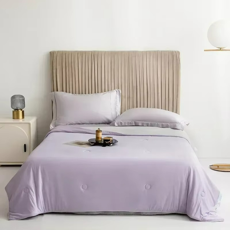Couette Rafraîchissante Été Double Face - Tissu Froid et Confort Optimal