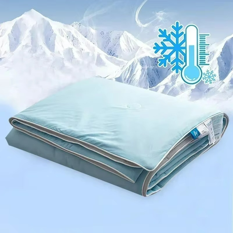 Couette Rafraîchissante Été Double Face - Tissu Froid et Confort Optimal