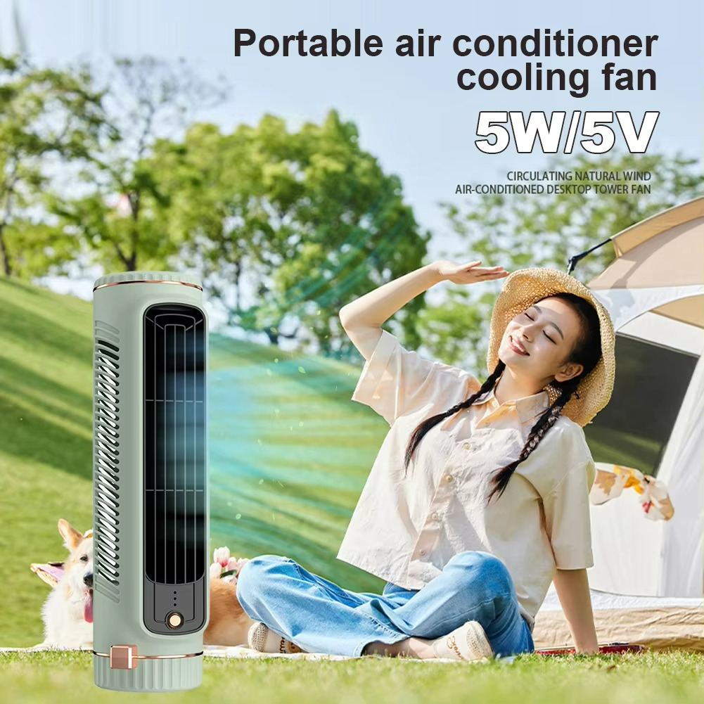 Ventilateur Tour Portable USB - Design Élégant et Silencieux