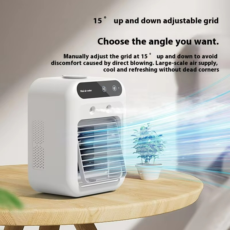 Ventilateur Portable Rechargeable - Refroidissement Instantané et Silencieux