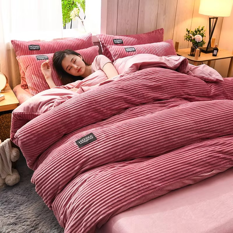 Housse de Couette en Fleece Velours - Douceur et Chaleur Exceptionnelle