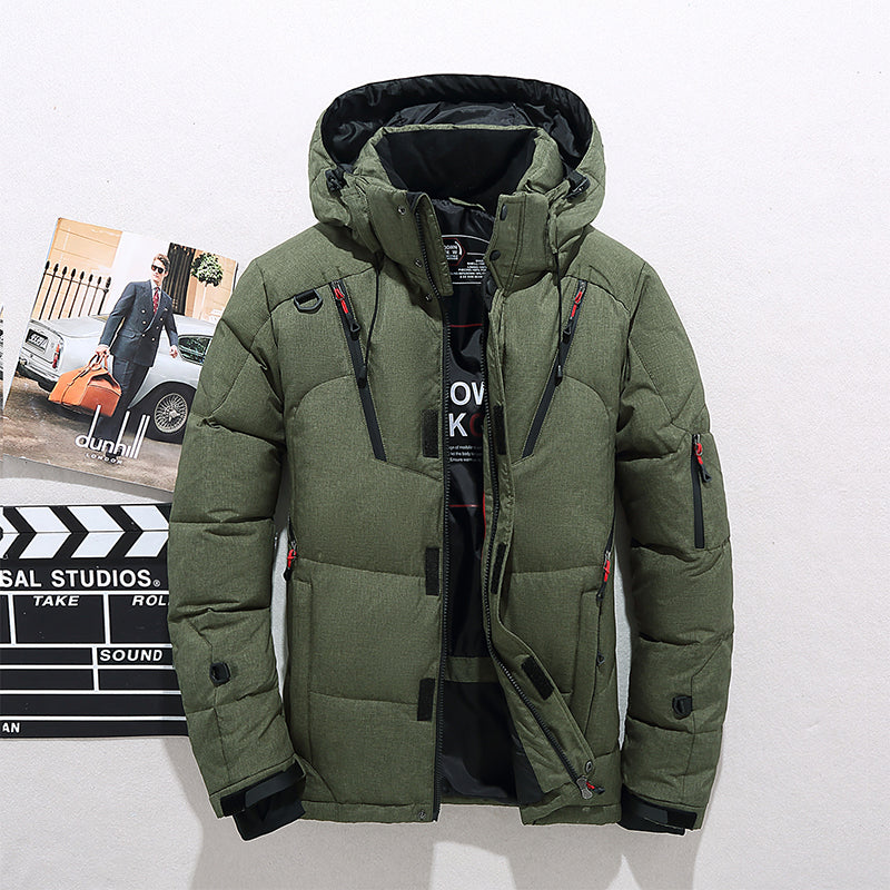 Parka d'Hiver Imperméable et Chaude - Confort et Style par Temps Froid
