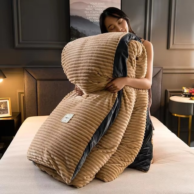 Housse de Couette en Fleece Velours - Douceur et Chaleur Exceptionnelle