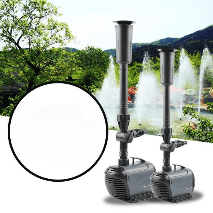 Pompe de Fontaine Silencieuse et Énergétique - Circulation Aquatique Efficace et Durable
