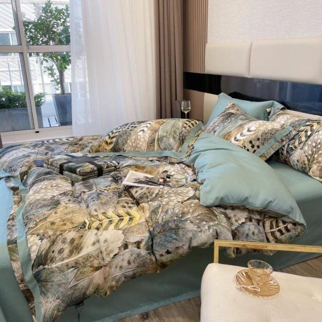 Ensemble de Couette en Coton Égyptien - Douceur et Confort Luxueux