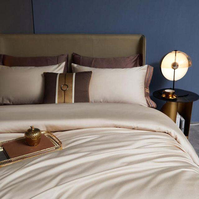 Housse de Couette en Coton Égyptien - Douceur et Durabilité Inégalées