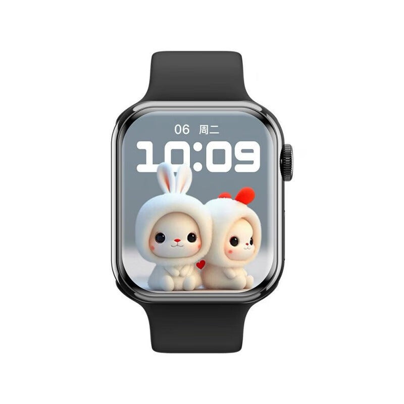 Montre Connectée Étanche IP68 - Écran AMOLED 1,9" et Suivi de Santé