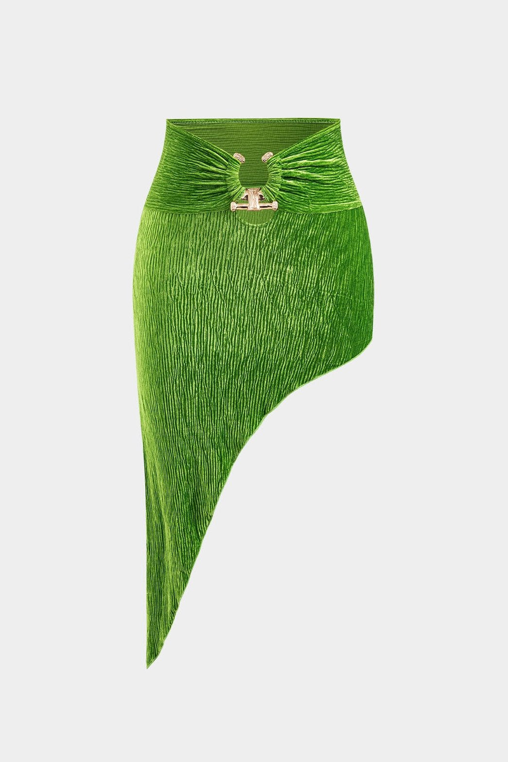 Bikini asymétrique métallisé vue ensemble mer